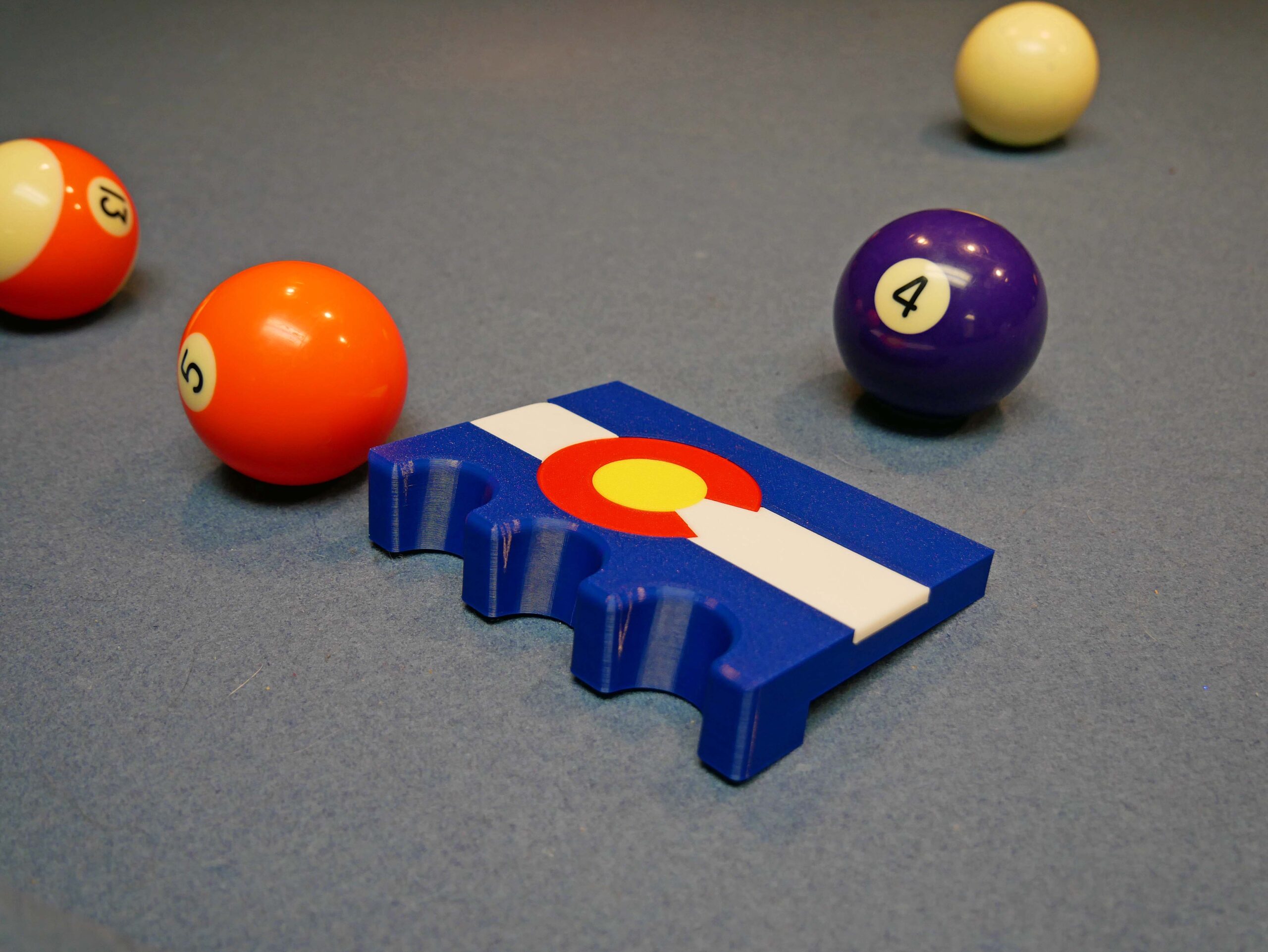 Colorado Flag Cue Holder - The Prototype Den